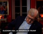 Vittorio Sgarbi si addormenta durante la diretta per le Elezioni USA 2020