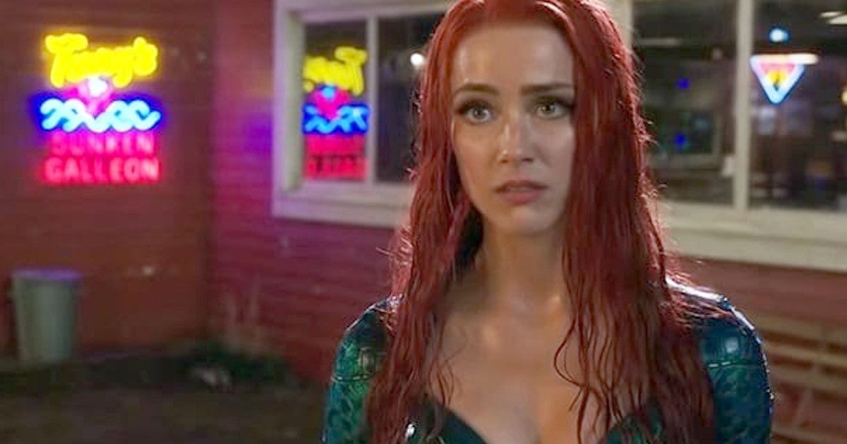 Amber Heard e il caos sul set di Aquaman 2