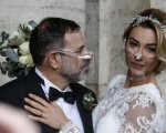 Fausto Brizzi: matrimonio in mascherina con Silvia Salis (FOTO)