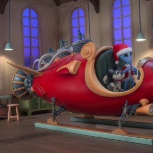 Natale eXtraterrestre: una scena del film