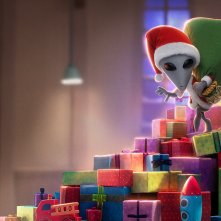 Natale eXtraterrestre: una foto di scena