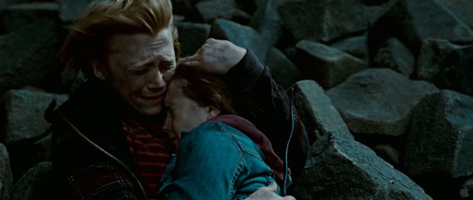 Harry Potter And The Deathly Hallows Part 2 Trailer Ron And Hermione