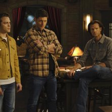 Supernatural 15: Jared Padalecki e Jensen Ackles in una scena