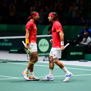 Break Point: a Davis Cup Story, una scena del documentario