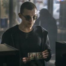 Cherry: Tom Holland in una scena del film