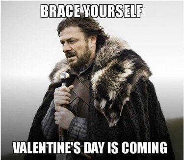 Brace Yourself Valentines Mdu05R