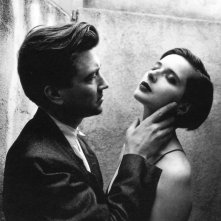 David Lynch e Isabella Rossellini in uno scatto di Helmut Netwon