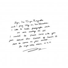 Sex Education 3: un messaggio di Tanya Lou Reynolds