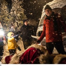 10 giorni con Babbo Natale: Fabio De Luigi durante una scena