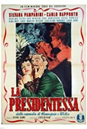 Locandina di La presidentessa