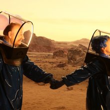 In vacanza su Marte: Massimo Boldi in una scena
