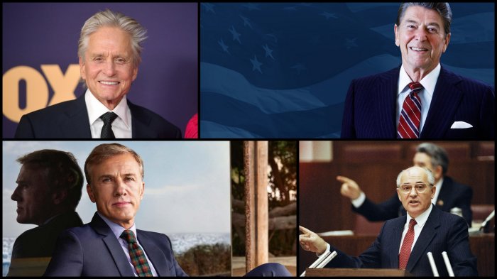 Michael Douglas e Christoph Waltz saranno Ronald Reagan e Michail Gorbaciov in una serie