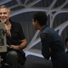 The Midnight Sky: George Clooney in un momento sul set