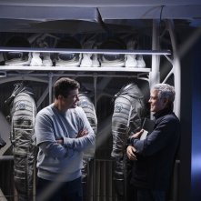 The Midnight Sky: George Clooney e Kyle Chandler sul set