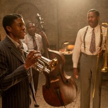 Ma Rainey's Black Bottom: una scena del film con Chadwick Boseman