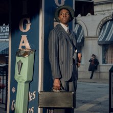 Ma Rainey's Black Bottom: Chadwick Boseman durante una scena