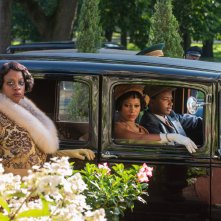 Ma Rainey's Black Bottom: una scena con Viola Davis, Taylour Paige e Dusan Brown