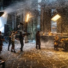 Natale in casa Cupiello: un'immagine dal set