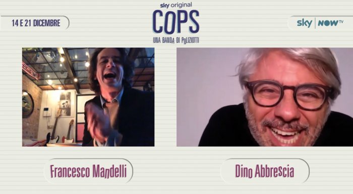 Francesco Mandelli su Cops: “Questa banda di poliziotti sbagliati unisce delle debolezze per fare una forza”