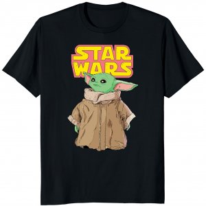 Maglietta Il Bambino Cute Comic Star Wars: The Mandalorian disponibile in esclusiva su Amazon