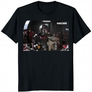 Maglietta Il Bambino e Il Mandaloriano Pilota e Co-pilota disponibile in esclusiva su Amazon