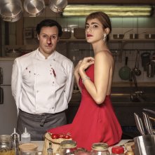 Marylin ha gli occhi neri: Stefano Accorsi e Miriam Leone in una foto del film