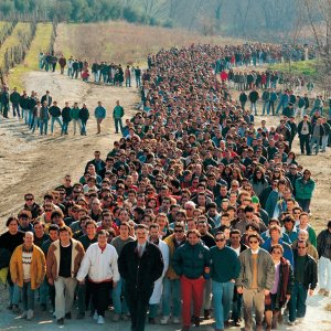 Sanpa: Luci e tenebre di San Patrignano - una scena del documentario di Netflix