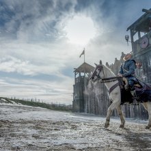 Vikings 6: Alexander Ludwig in una scena della seconda parte della stagione
