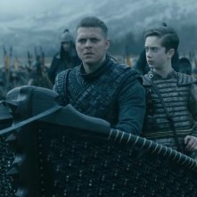 Vikings 6: Alex Høgh Andersen in una scena della seconda parte della stagione
