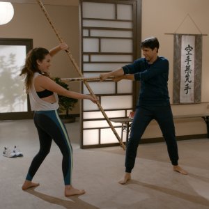 Cobra Kai 3: Ralph Macchio in una scena della terza stagione della serie