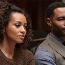Power Book II: Ghost - Melanie Liburd e Justin Marcel McManus in una scena della serie
