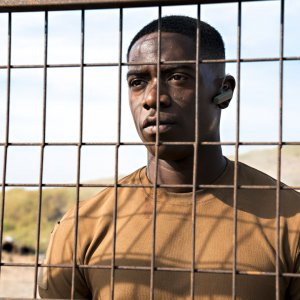 Outside the Wire: Damson Idris in una scena