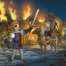 Disincanto, parte 3: una scena di battaglia della stagione