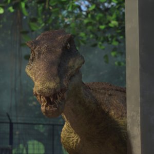 Jurassic World: Nuove avventure 2 - Il Baryonyx in una scena