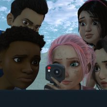 Jurassic World: Nuove avventure 2 - una scena della seconda stagione della serie