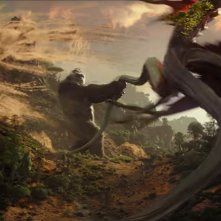 Godzilla vs. Kong: Kong in una scena d'azione tratta dal trailer
