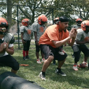 We Are: The Brooklyn Saints: una scena della serie Netflix