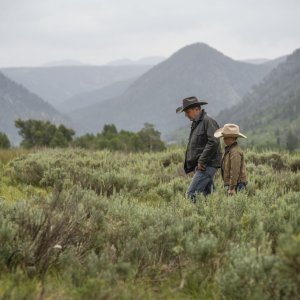 Yellowstone 3: Kevin Costner in una scena