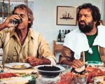 Io sto con gli ippopotami: Terence Hill e la scena del pranzo tra aragoste finte e veri intrugli