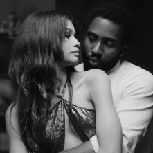 Malcolm & Marie: Zendaya e John David Washington in una scena del film