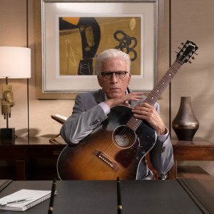The Good Place 4: Ted Danson in una scena della stagione finale
