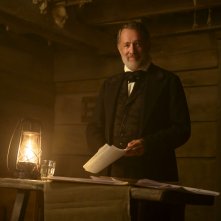 Notizie dal mondo: Tom Hanks in una scena del film