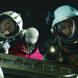 Space Sweepers: una scena del film
