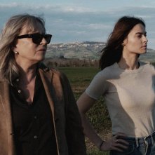 Dolce fine giornata: Krystyna Janda, Kasia Smutniak durante una scena del film