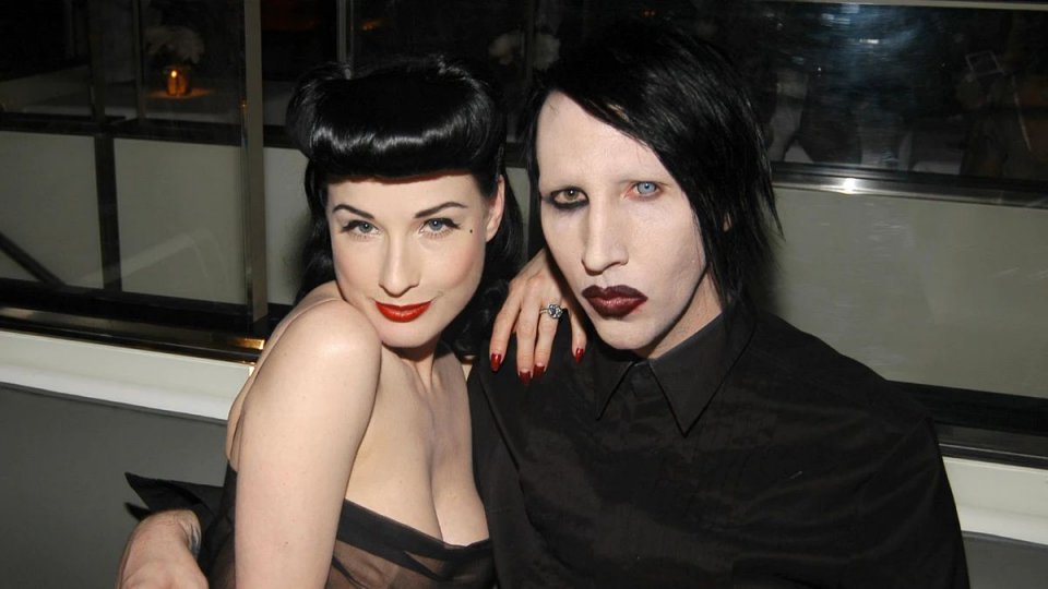 Dita Von Teese Marilyn Manson Yhcbdmw