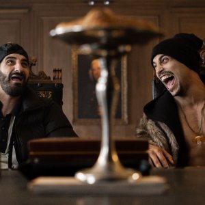 Gli spacciati: un momento del film