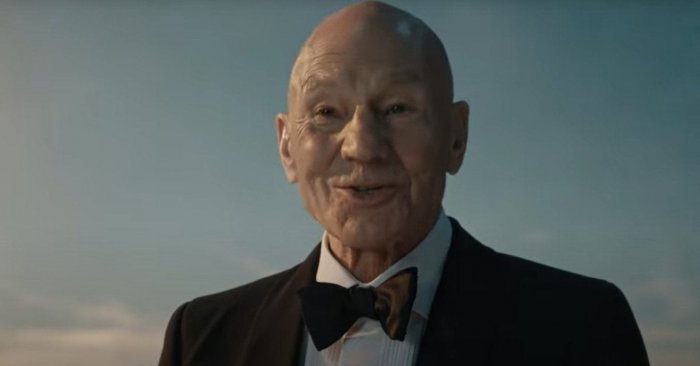 Patrick Stewart sorprende i fan con lo spot di Paramount+ realizzato per il Super Bowl