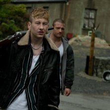 L'ombra della violenza: Cosmo Jarvis, Barry Keoghan durante una scena