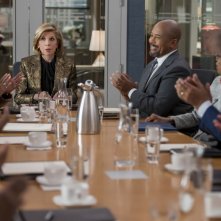 The Good Fight 4: Christine Baranski e e Micheal Boatman in una scena