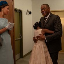 Godfather of Harlem: Forest Whitaker, Ilfenesh Hadera e Demi Singleton in una scena della serie